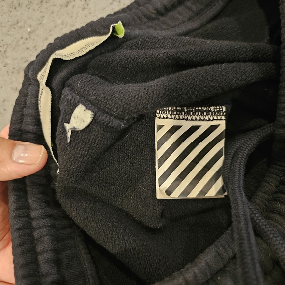 Off-WhiteMen's Arachno Arrow Graphic Sweat Shorts Dz XS - Picture 8 of 16